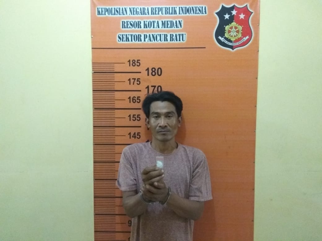 Miliki Shabu, Borok Tak Berkutik Ditangkap Pegasus Pancur Batu
