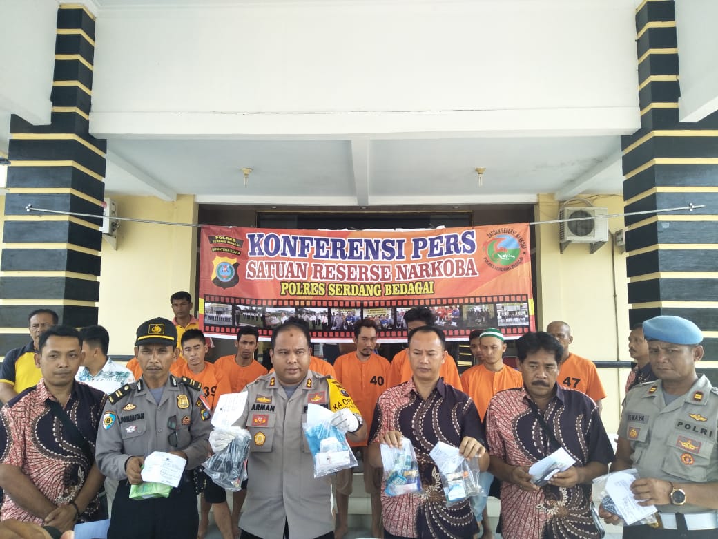 Rawan Narkoba, Kampung Tempel Diseser, Polres Sergai Tembak Seorang Pengedar