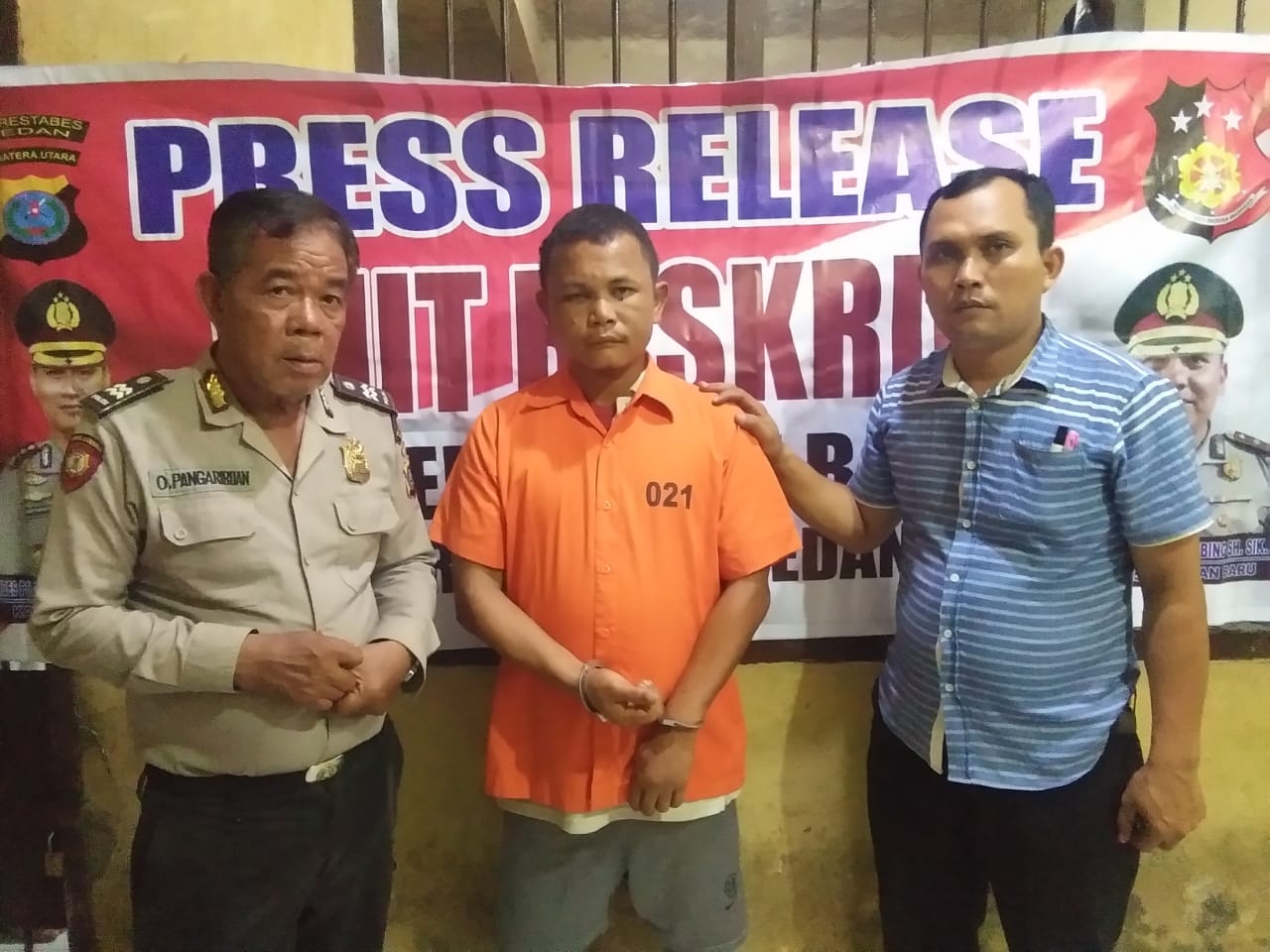 Pegasus Medan Baru Tangkap Pelaku Curanmor