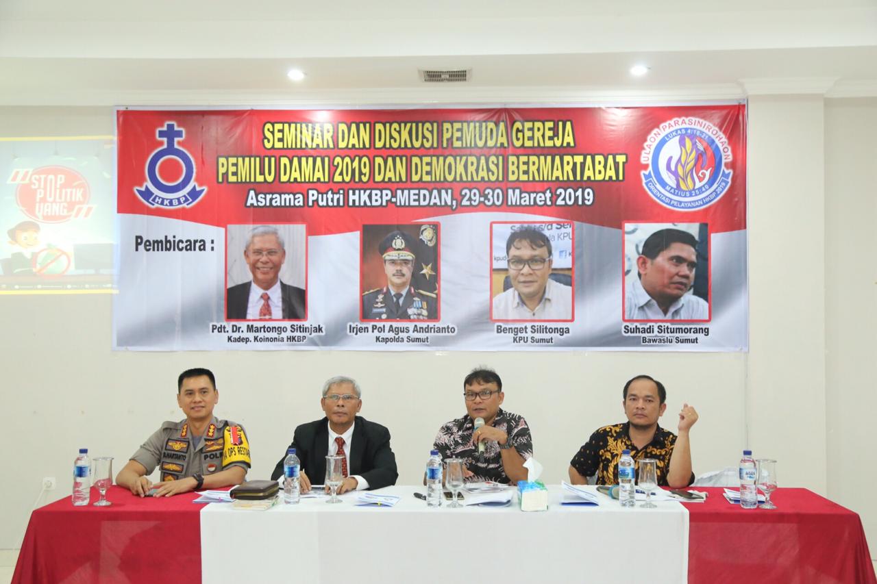 Kapolrestabes Medan : Laksanakan Demokrasi Dengan Aman, Damai dan Sejuk