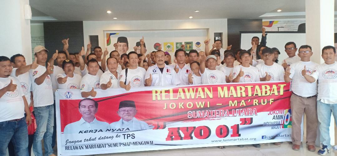 Relawan Martabat Sumut Dideklarasikan, Serukan Tidak Golput dan Jangan Takut ke TPS