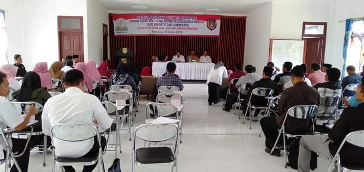 Wabup Buka Pendidikan Politik Bagi Pengurus Parpol
