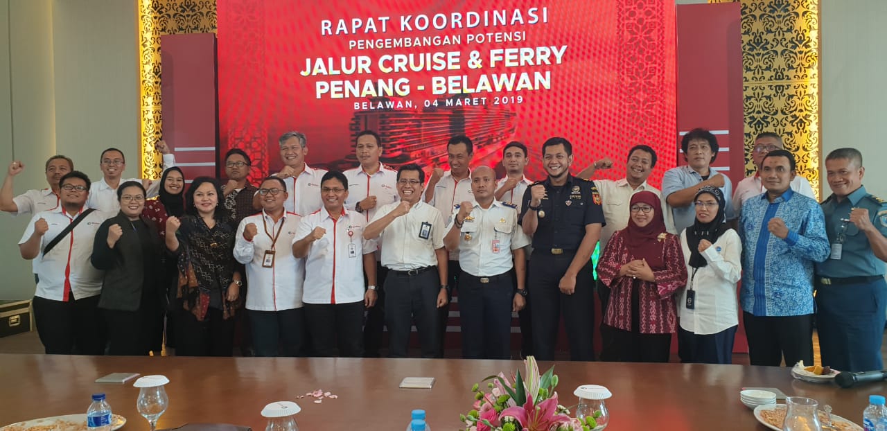 Kembangkan Jalur Cruise,Pelindo 1 dan Kemenko Kemaritiman Gelar Rakor
