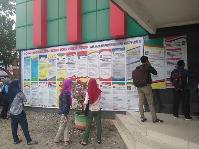 Pemkab Gelar Lowongan Kerja Dalam Asahan Job Fair 2019