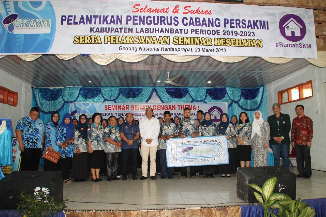 Pengurus Cabang Persakmi Labuhanbatu Periode 2019 â€“ 2023 Dilantik