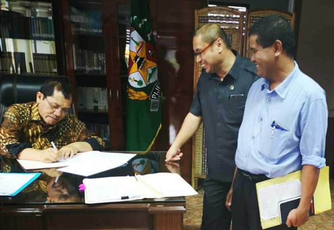 Willem Perangin-angin Jadi Plt Direktur PDAM Tirta Malem