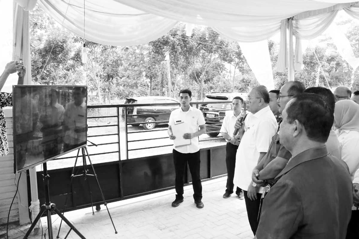 Videoconfrence Bersama Menteri Perdagangan, Bupati Soekirman Minta Dukungan Mobilisasi Pelayanan Tertib Ukur