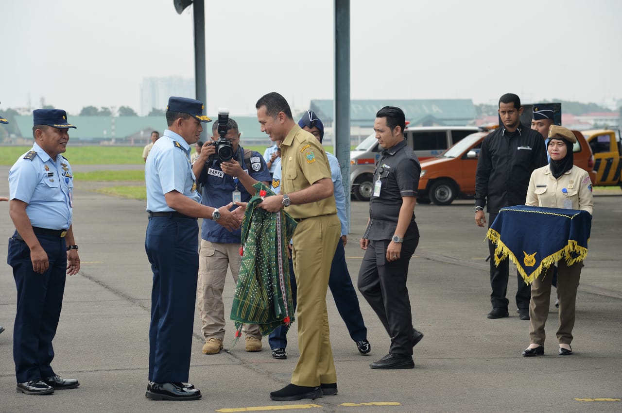 Wagub Sumut Sambut Kedatangan Kasau TNI