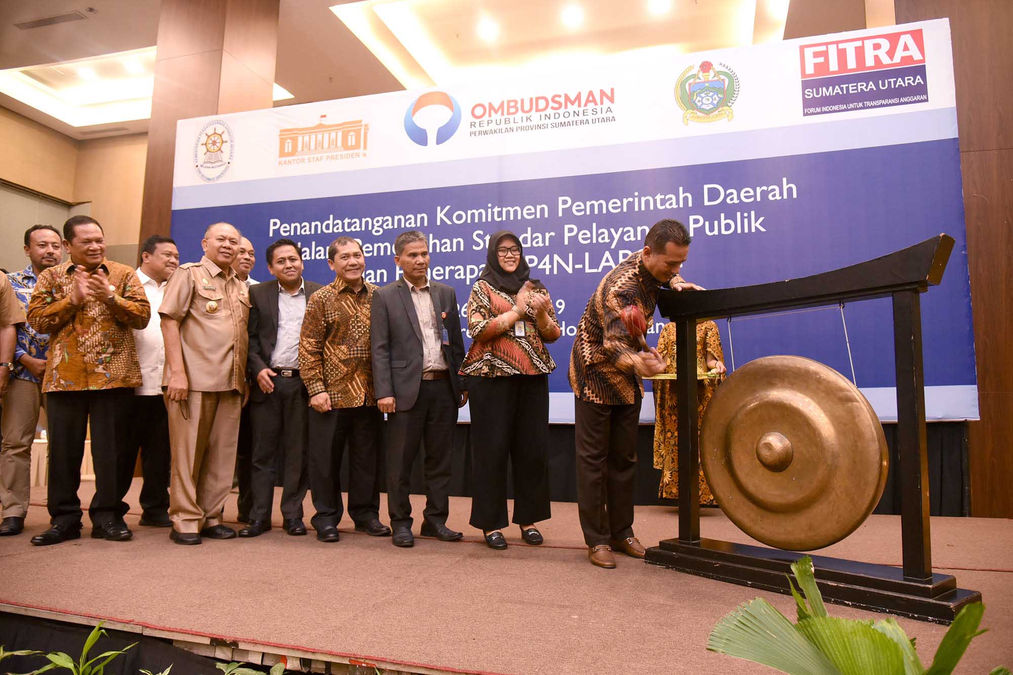 Wagub Sumut Harapkan Pemda Komit Terapkan SP4N-Lapor