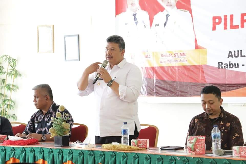 Wako solok tutup sosialisasi  Penyuluhan Pilpres dan Pileg