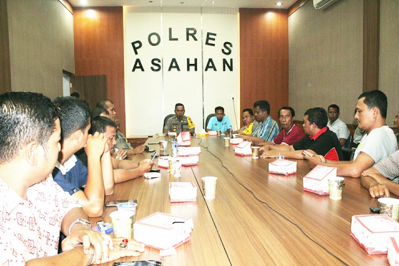 Kapolres Gelar Coffe Morning bersama Wartawan Asahan