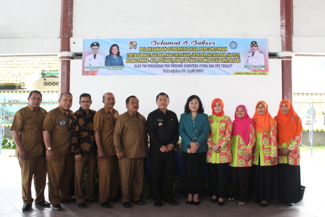 Bupati Hadiri Kunjungan Tim Supervisi TP-PKK Provsu