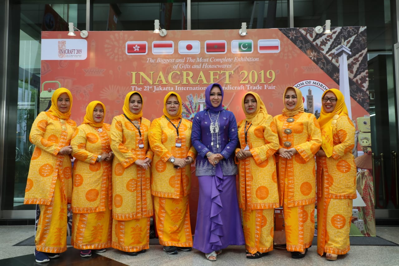 Dekranasda Medan Bawa Produk Kerajinan Terbaik Di INACRAFT 2019