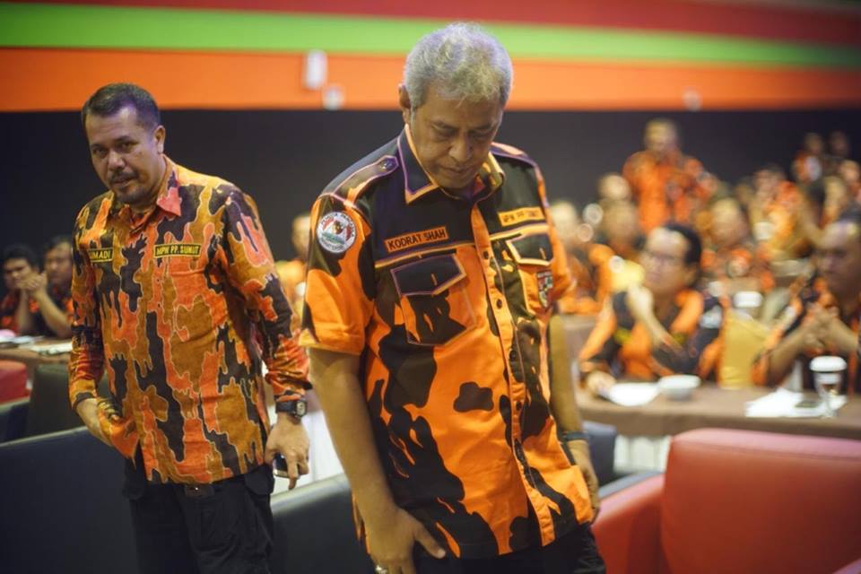 Relawan Pemuda Pancasila Sumut Dukung Awak 01