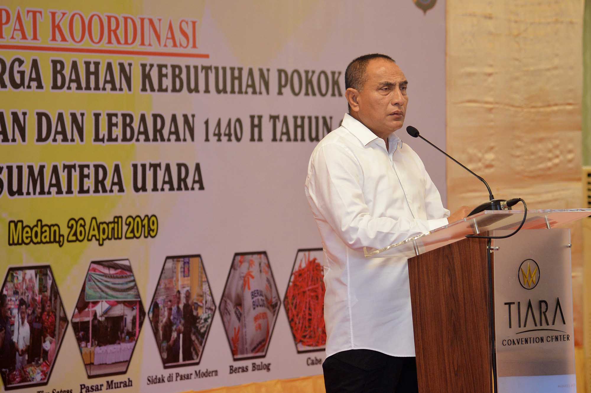 Edy Rahmayadi Ingin Ada Koordinasi Kuat  Antara Pedagang dan Pemerintah
