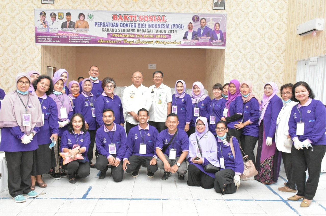 PDGI Sergai Gelar Baksos Pemeriksaan Gigi Gratis