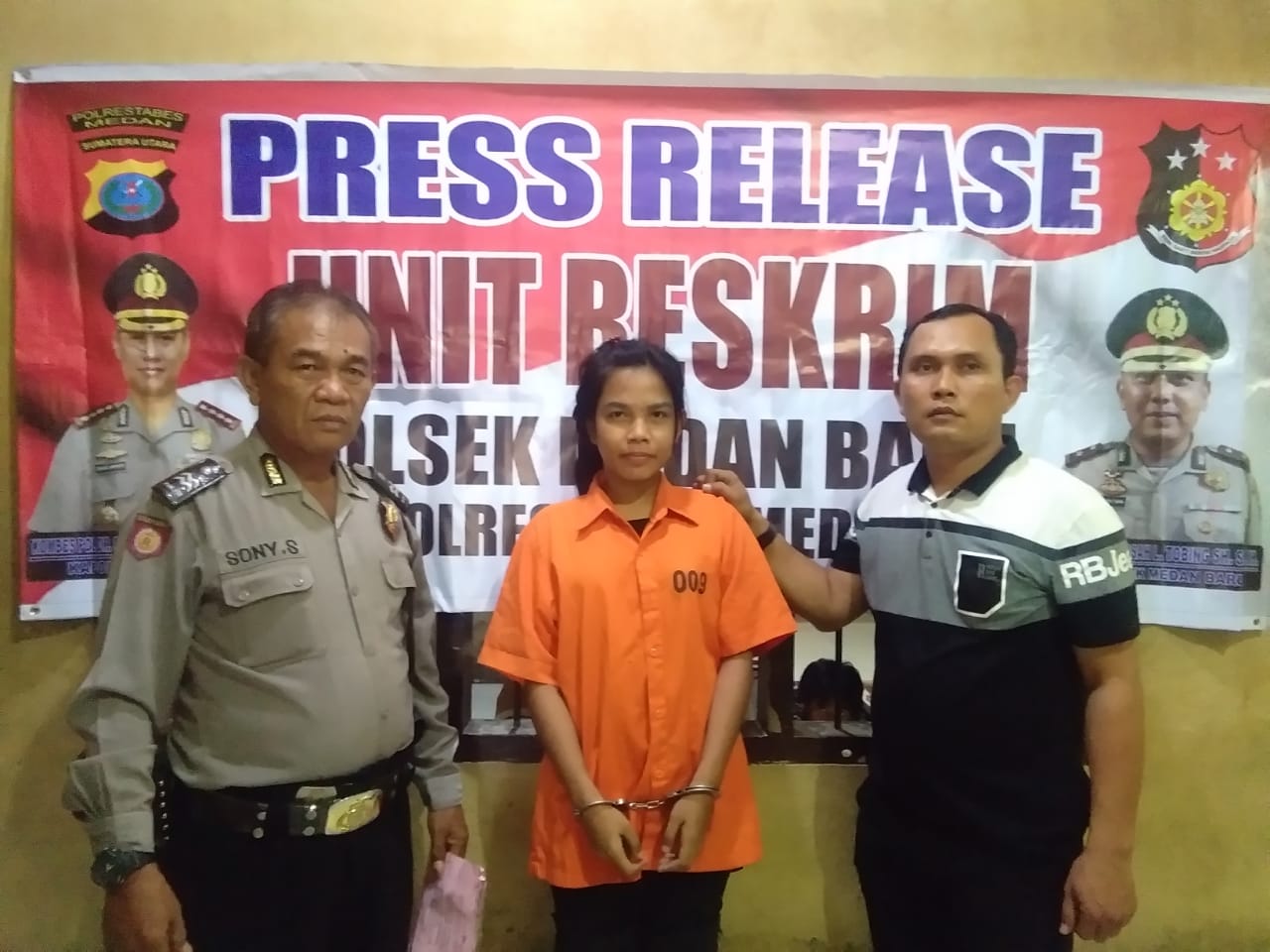 Tiga Kali Curanmor, Pegasus Polsek Medan Baru Ringkus Seorang WTS