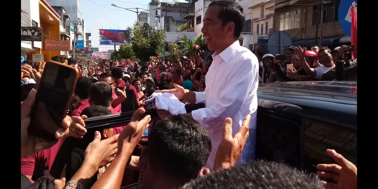 Pertama Kali Asahan di Kunjungi Presiden Joko Widodo