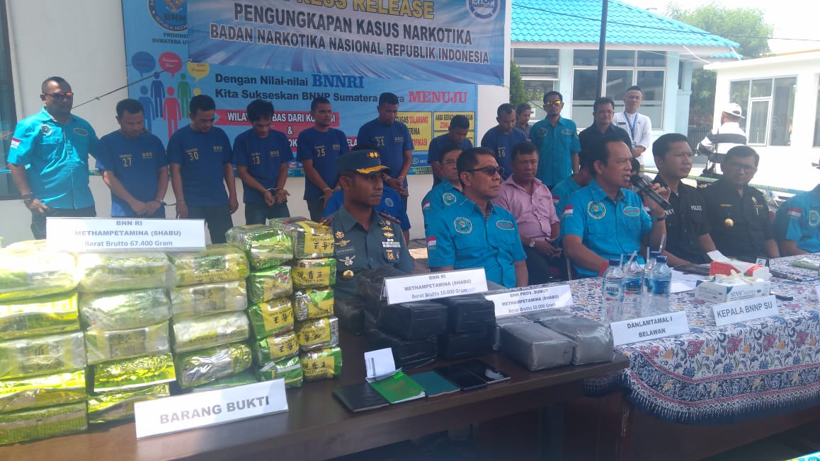 Sindikat Narkoba Internasional Menggunakan Jalur Laut Melalui Malaysia - Dumai