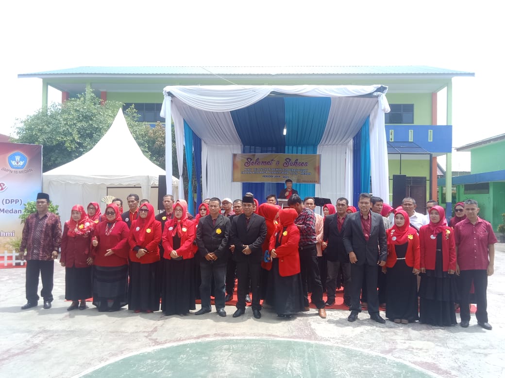 DPP IKA SMPN 14/16 Medan Priode 2019-2021 Dilantik