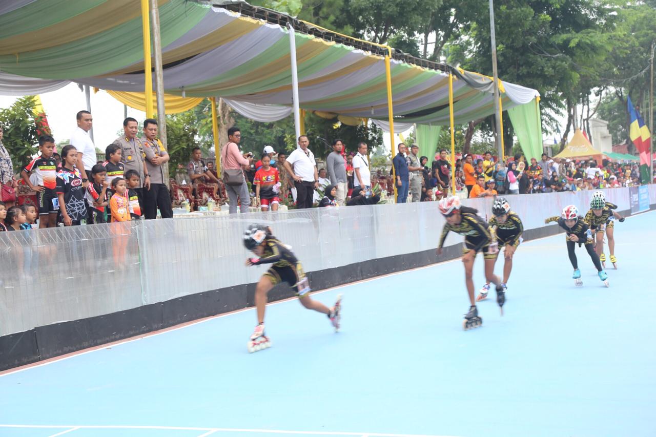 Kapolrestabes Medan Hadiri Pembukaan Indonesia Roller Sport Series 2 Tahun 2019