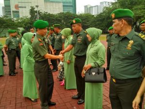 Dandim 0201/BS Pimpin Upacara Kenaikan Pangkat Bintara dan Tamtama