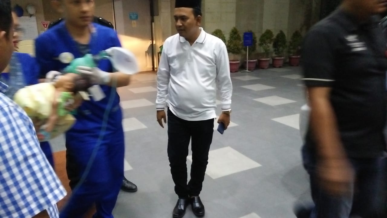 Ketua PCNU Medan Boyong Bayi Kritis Asal Lubuk Pakam ke RSU Siloam,  Burhanuddin SE : 