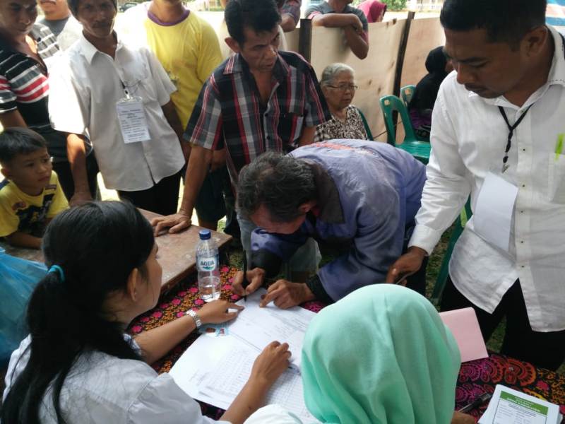 Di Kelurahan Lima Puluh, Pemilih Pakai e-KTP Dibola-bola  KPPS