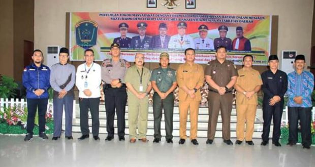 Pemkab Labura Menggelar Pertemuan Tokoh Masyarakat Dengan Forkopimda