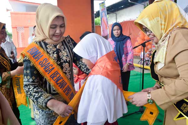 Peringatan Hari Kesiapsiagaan Bencana 2019,  Nawal Lubis Ajak Seluruh Pengurus  PKK Jadi Guru Siaga Bencana