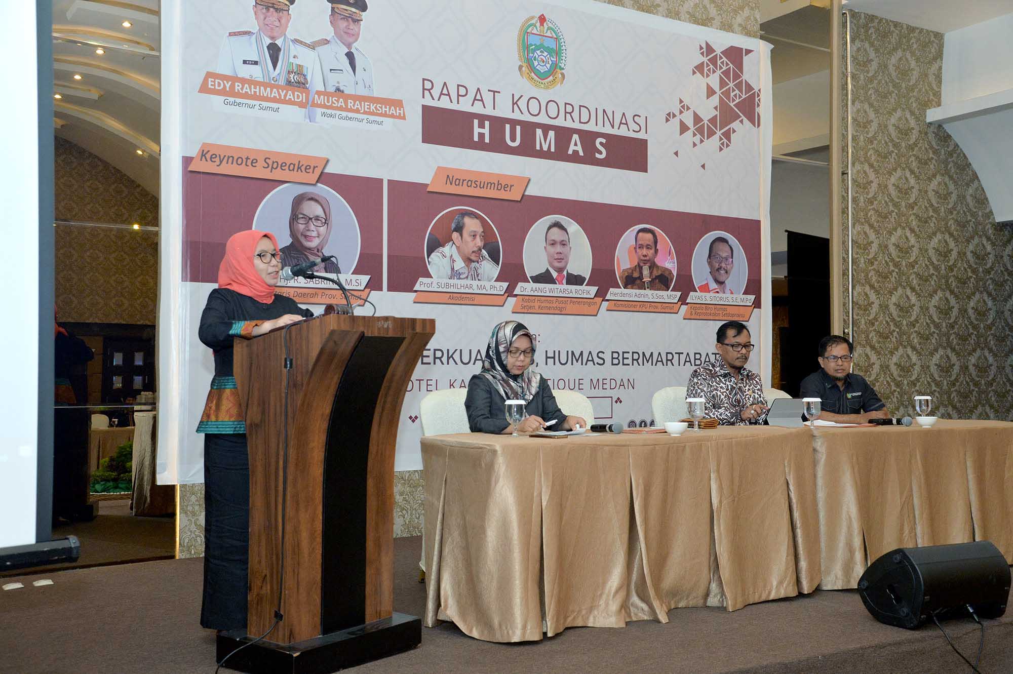 Soal Berita Hoax, Kabiro : Humas Harus Respon Secara Positif