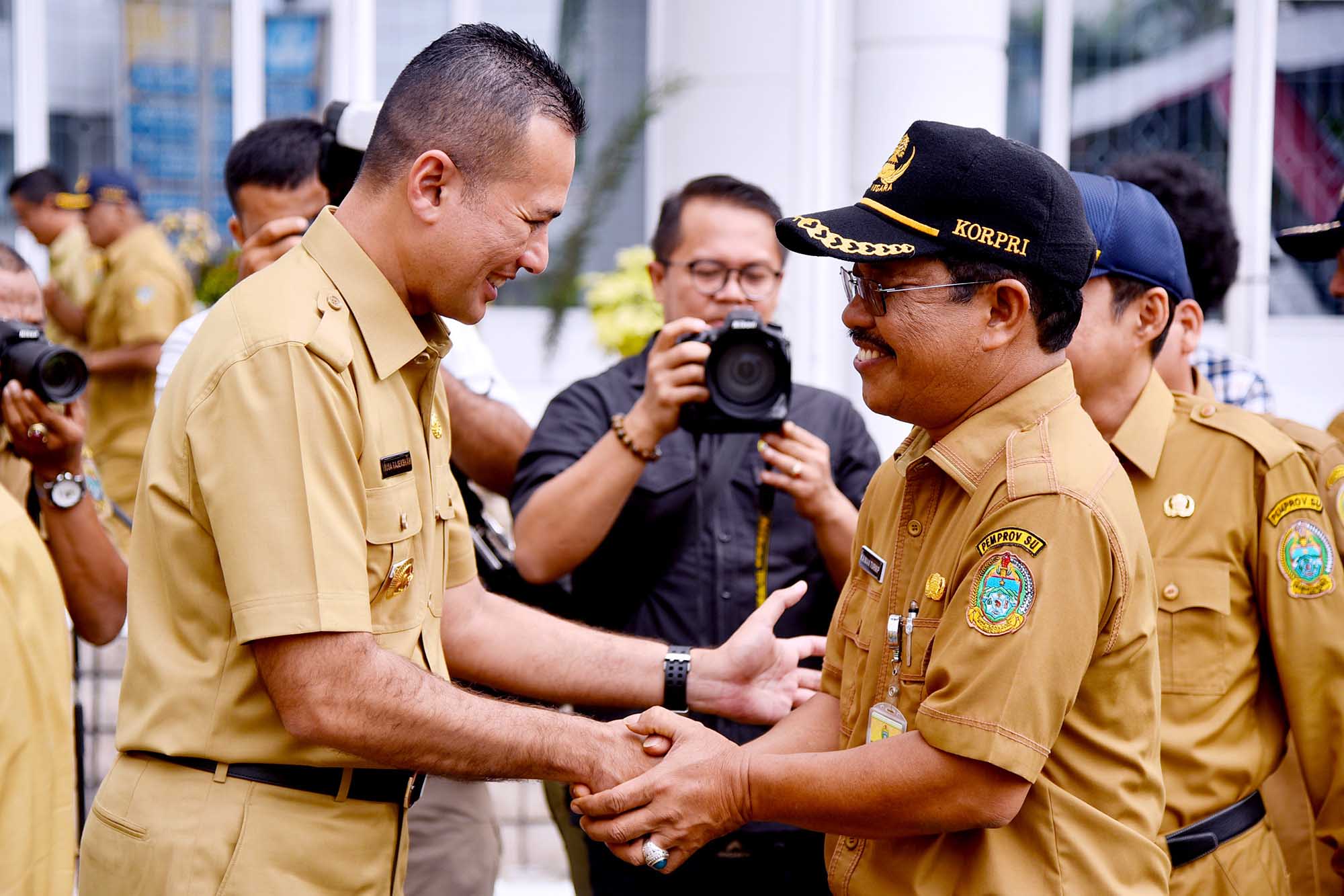 Pimpin Apel Pagi Awal April 2019, Wagubsu : â€œTidak Ada jual Beli jabatan