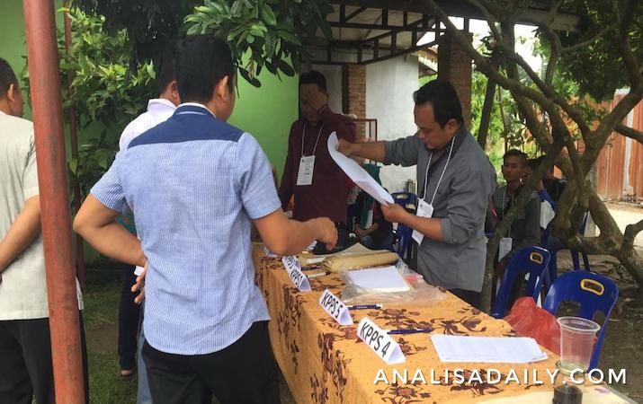 Surat Suara Pemilu di Desa Sei Semayang Sunggal Terlambat Sampai TPS