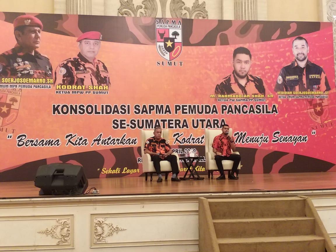 Kodrat Shah : Kader PP wajib Dukung Caleg dari kader Pemuda Pancasila