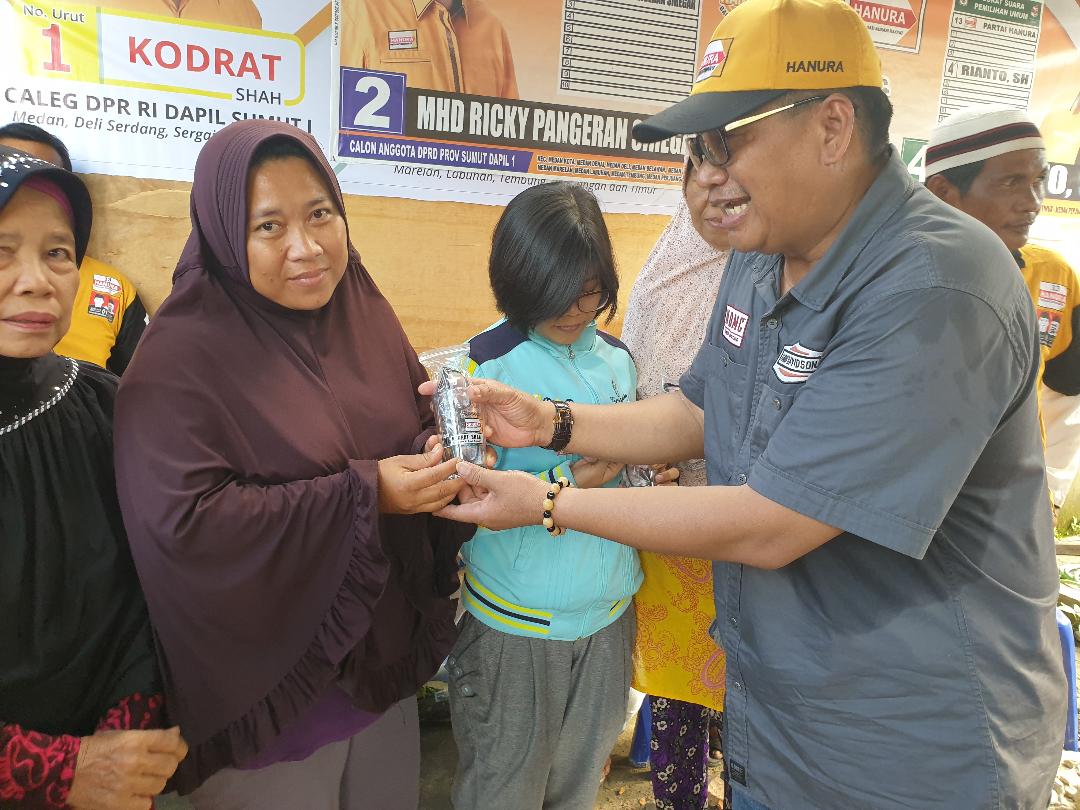 Terus Bergerak Jemput Aspirasi,Â Rianto SH Gelar Sosialisasi di Kec Medan Tembung
