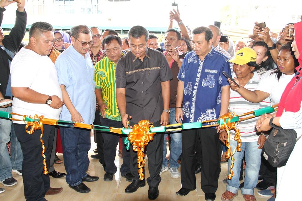 Sekda Medan Resmikan Pasar Kampung Lalang