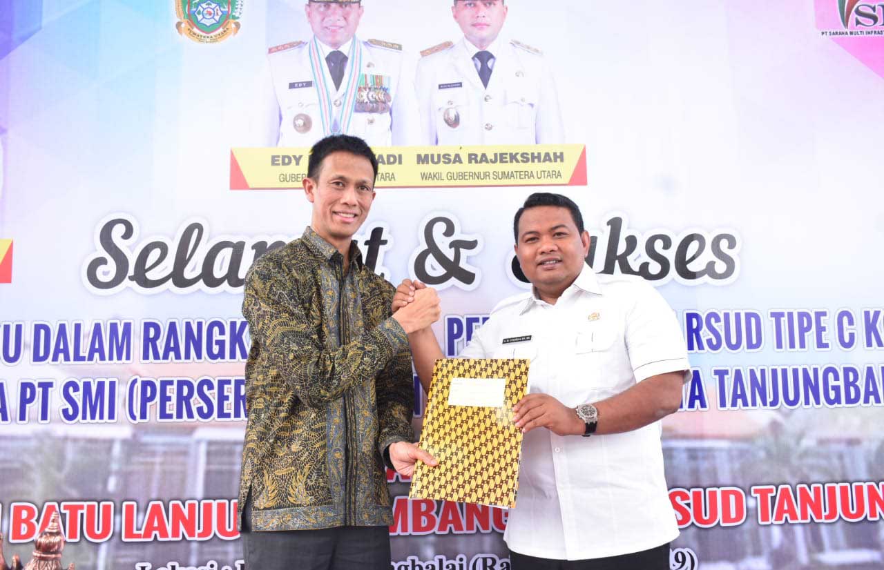 Walikota Tanjung Balai Buat Trobosan Kerjasama PT SMI Bangun RSUD