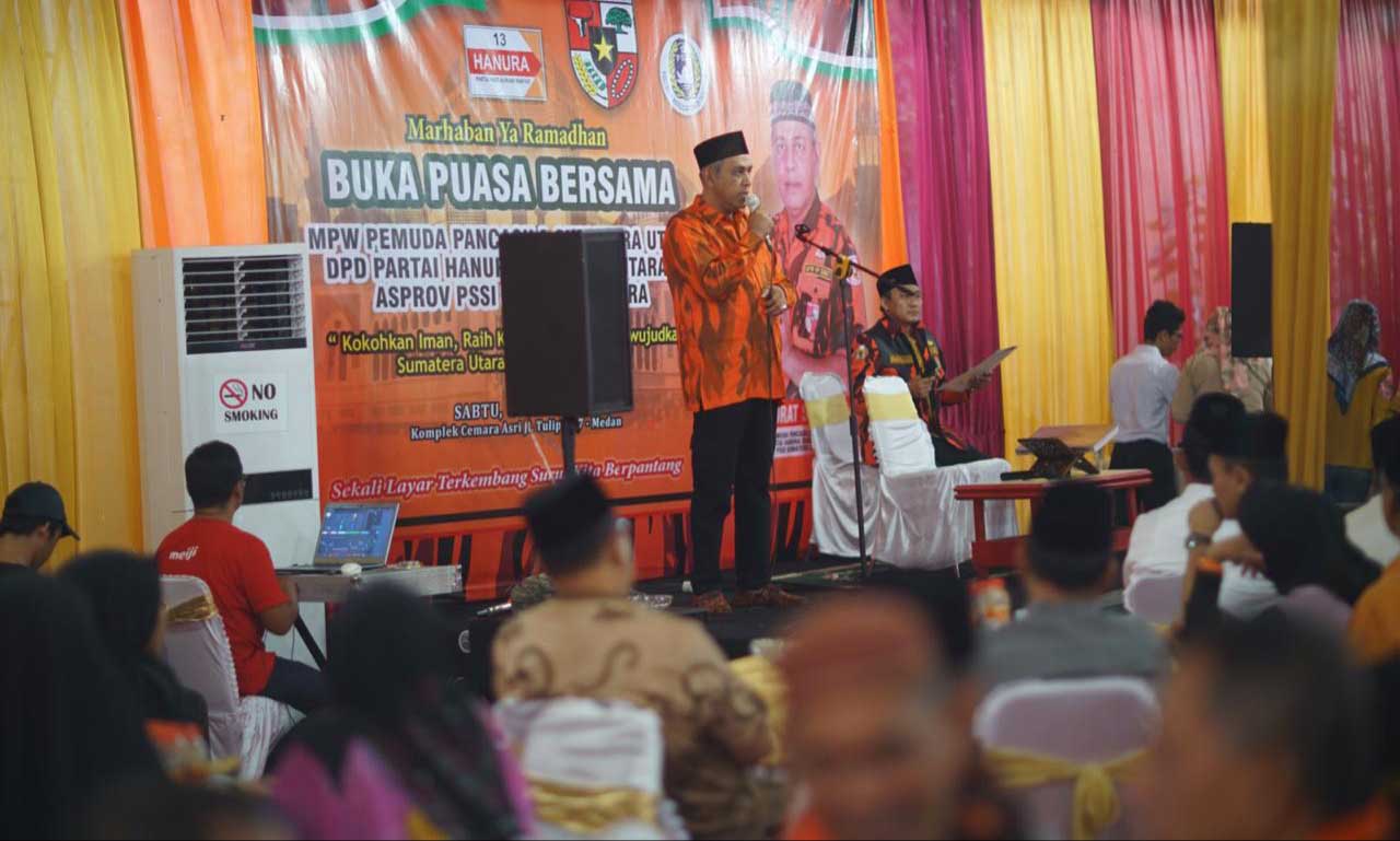 MPW Pemuda Pancasila Buka Puasa Dihadiri Pangdam I BB, Kodrat Shah : Jaga Persatuan