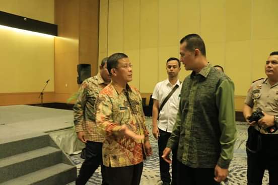 WAGUBSU BUKA RAPAT KERJA TERPADU SAMSAT PROVINSI SUMATERA UTARA