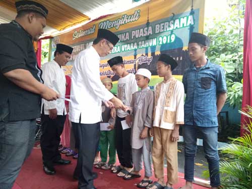 BKKBN Sumut Peringati Nuzul Quran, Buka Puasa dan Santuni Anak Yatim