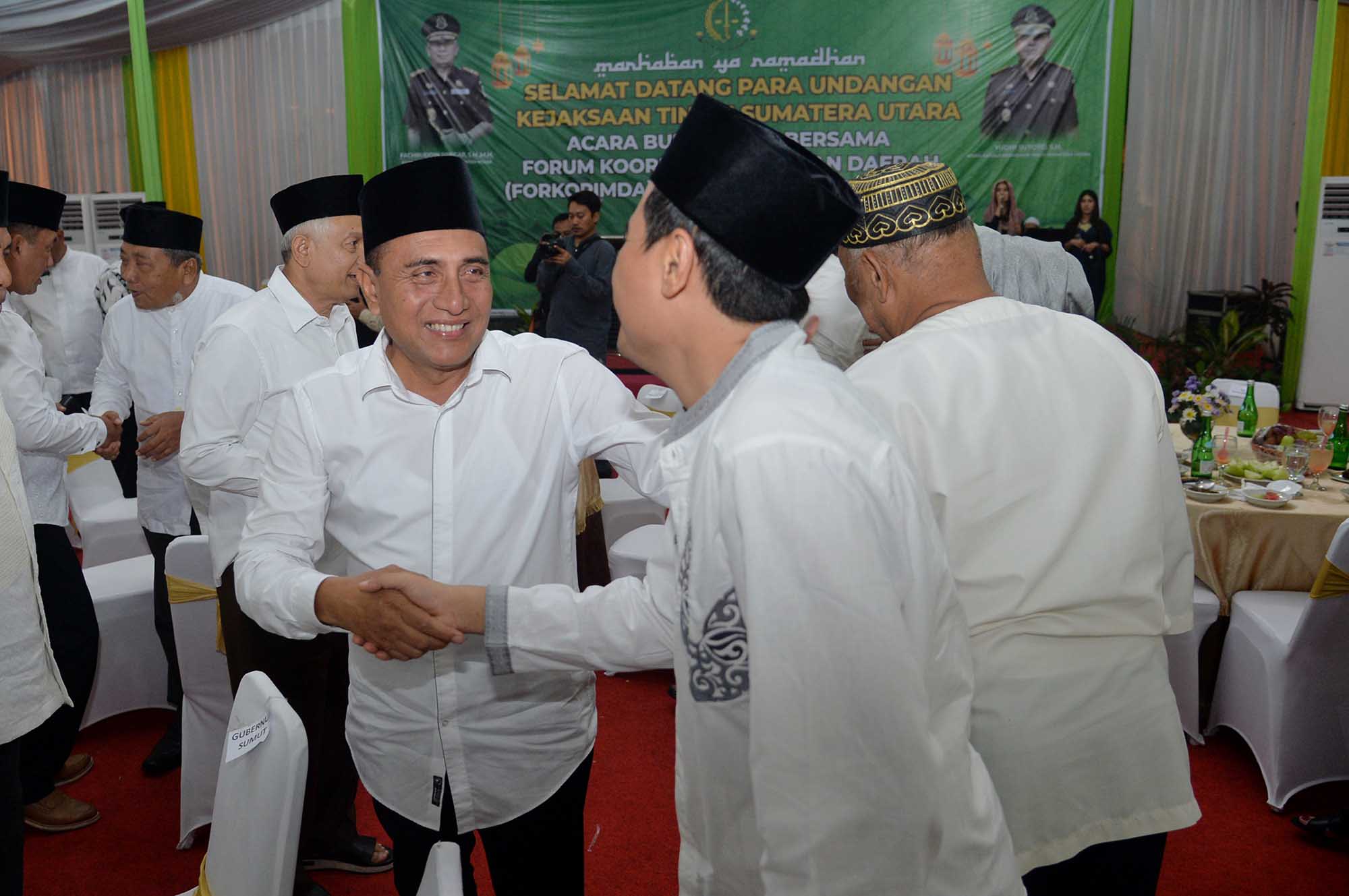 Gubernur Harapkan Buka Puasa Bersama  Eratkan Silaturahmi Forkopimda