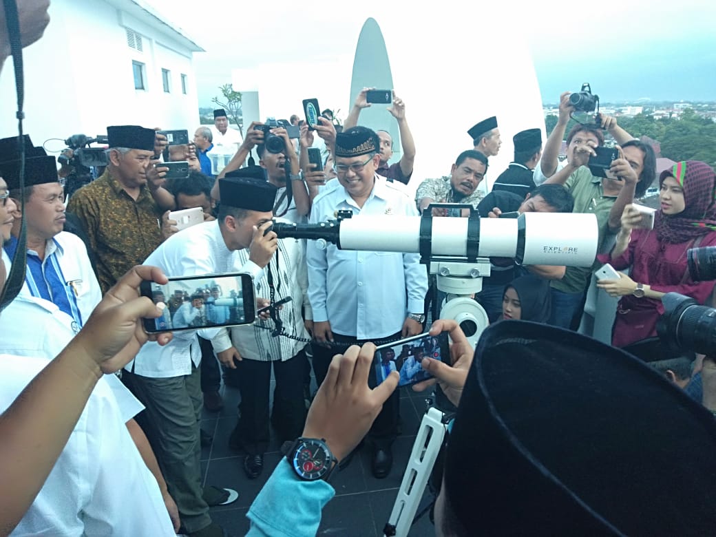 Wagubsu : Hilal Belum Terlihat, Awal  Ramadhan Jatuh 6 Mei 2019
