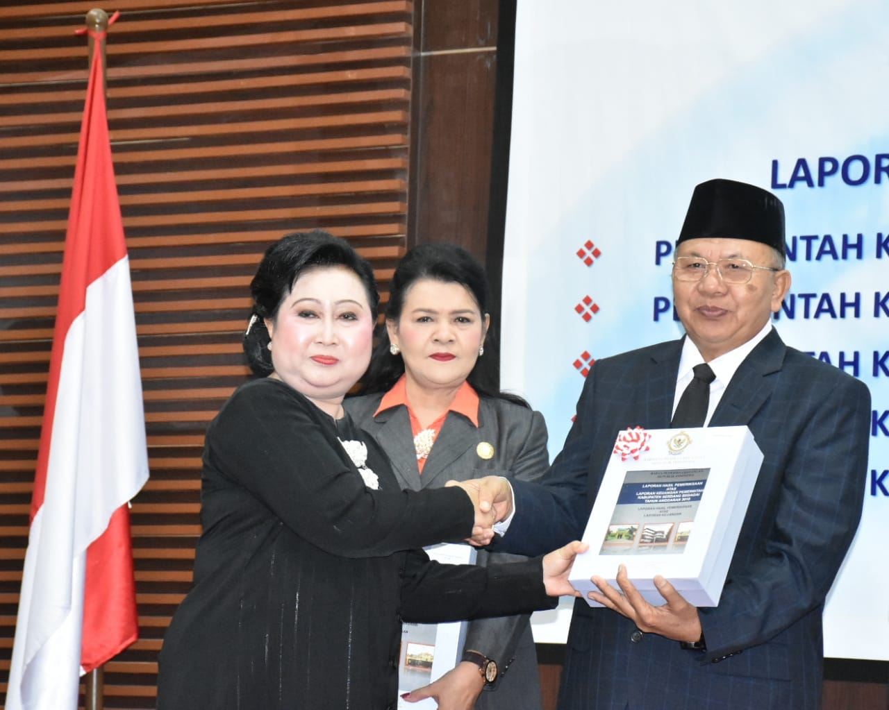 WTP dari BPK RI Untuk Untuk Bupati Seokirman