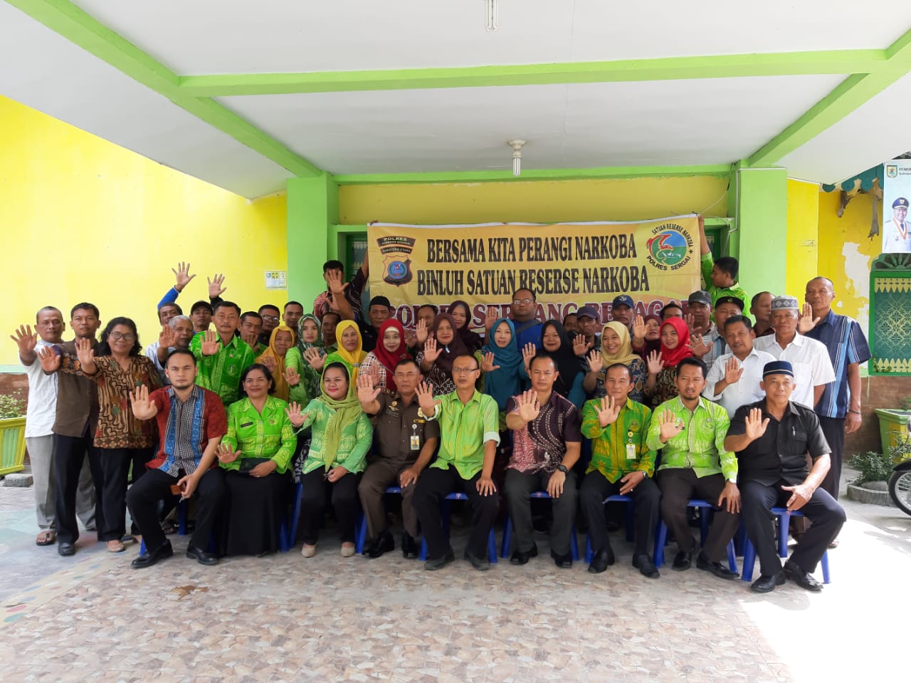 Polres Sergei Gelar Binluh Bahaya dan Penyalahgunaan Narkoba