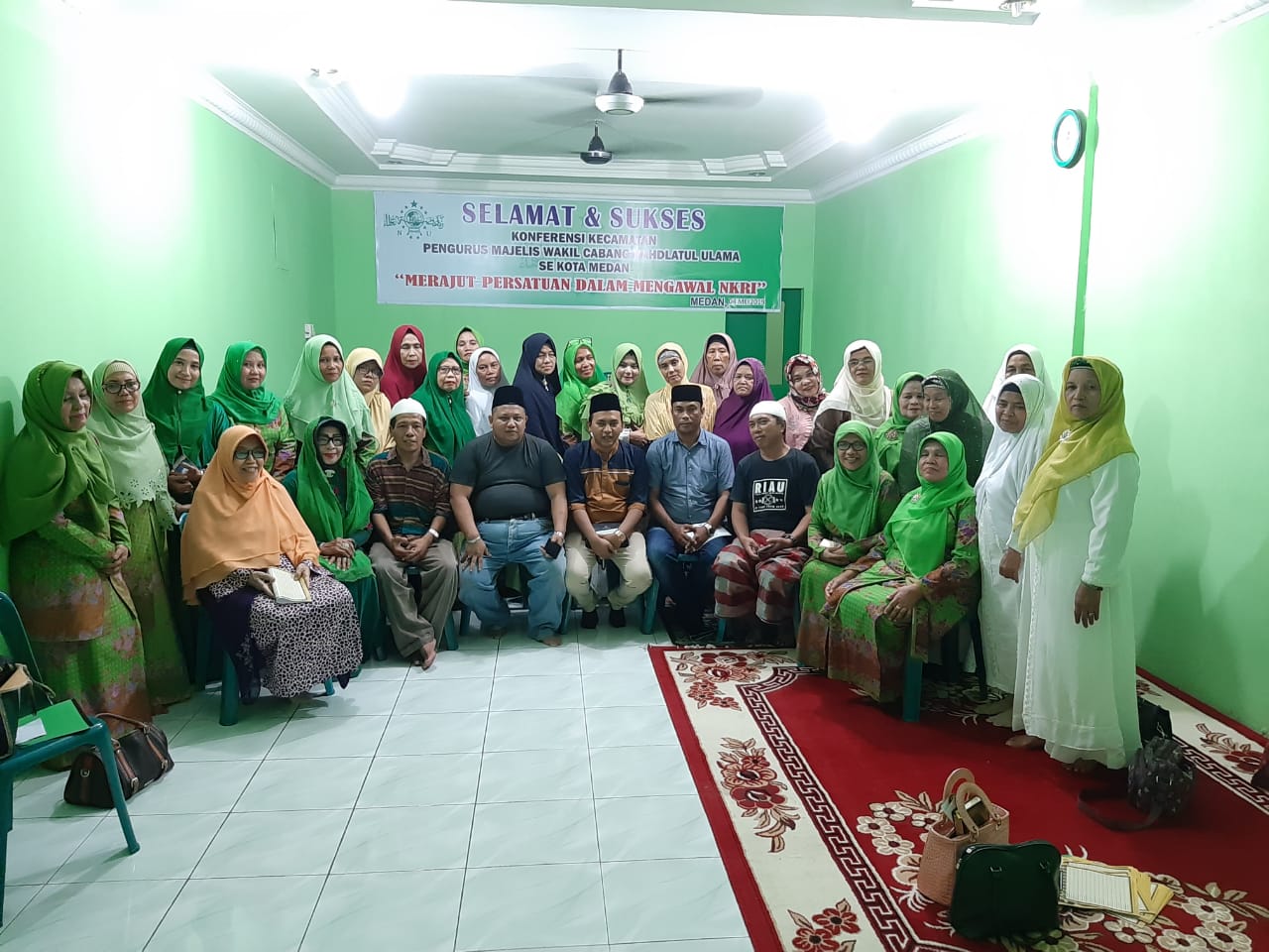 PCNU -Muslimat NU Medan  Gelar Yasinan dan  Khatam Al-Quran, Tumbuhkan Rasa Cinta Terhadap Al-quran