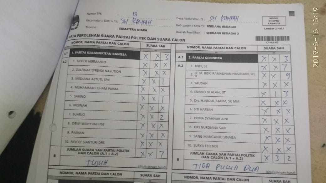 Soal Dugaan Kecurangan Dilakukan PPK dan PPS Kecamatan Sei Rampah, Bupati LIRA Dukung KPUD Sergai Buka Kotak Suara