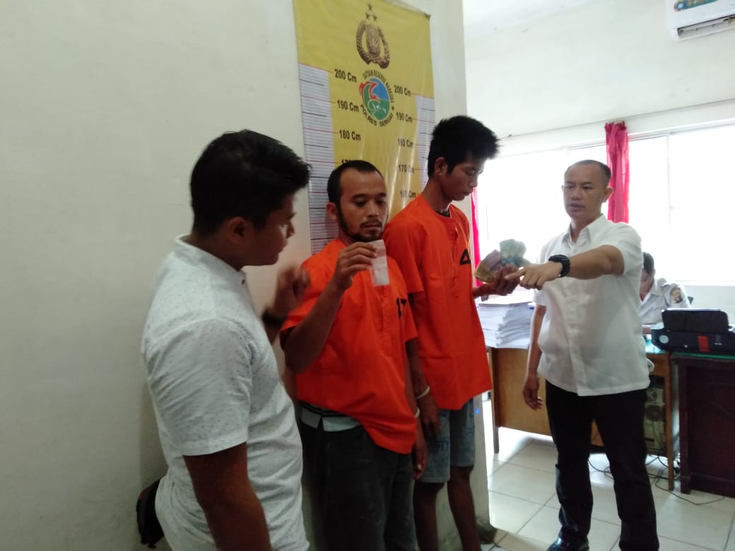 SatRes Narkoba Polres Sergai dan Polsek Domas Bekuk 2 Pengedar Shabu dari 2 Lokasi Berbeda