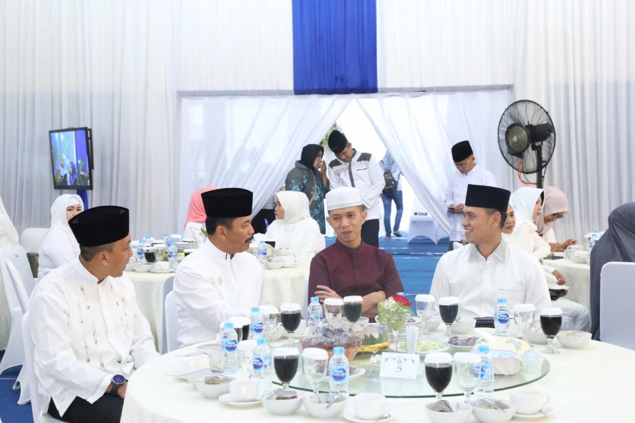 Kapolrestabes Medan Hadiri Buka Puasa Bersama Danlantamal