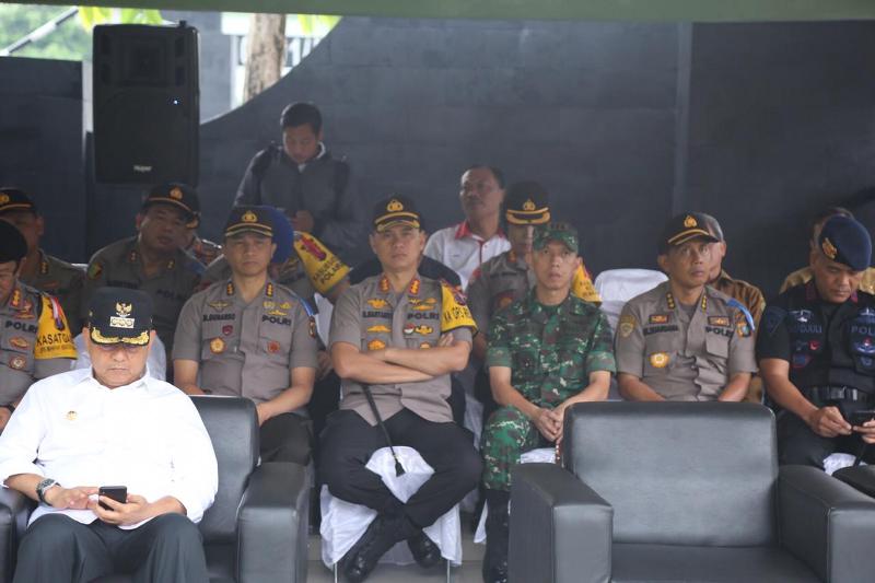Kapolrestabes Medan Hadiri Apel Gelar Ops Ketupat Toba 2019