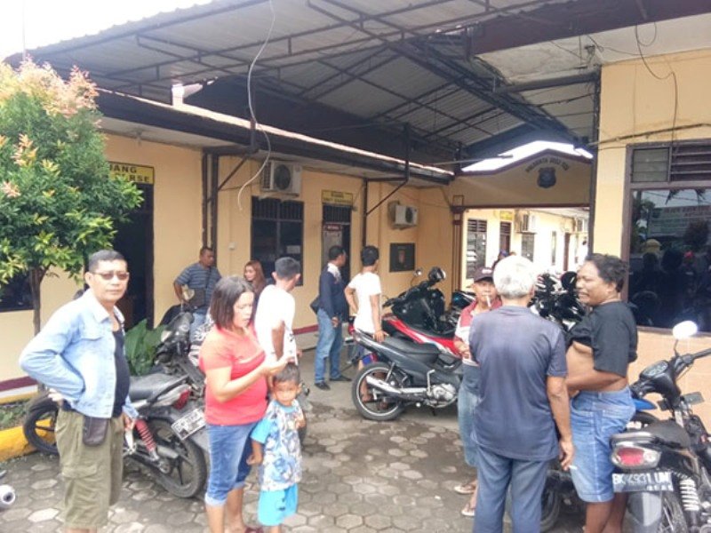 Polsek Delitua Amankan Oknum Kades di Namorambe